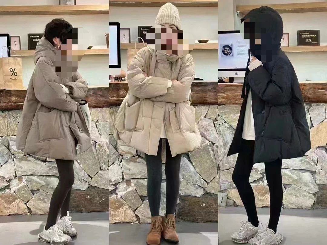 中长羽绒时尚宽松