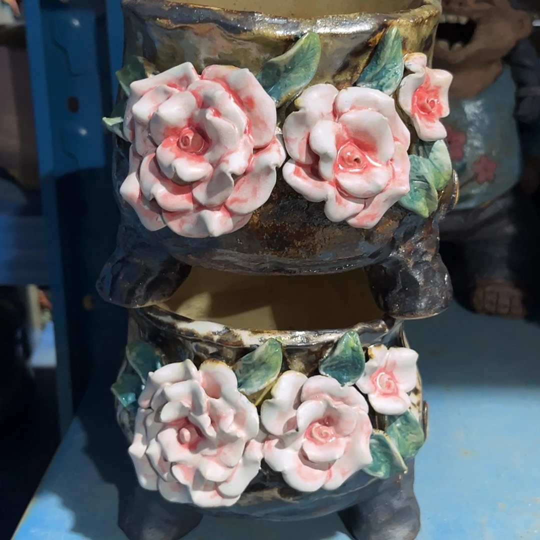 19 号陶然花器多肉植物手工花盆
