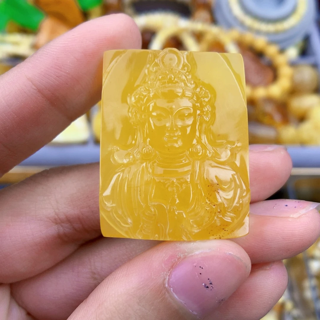 琥珀未镶嵌珠宝奇石26×34×10