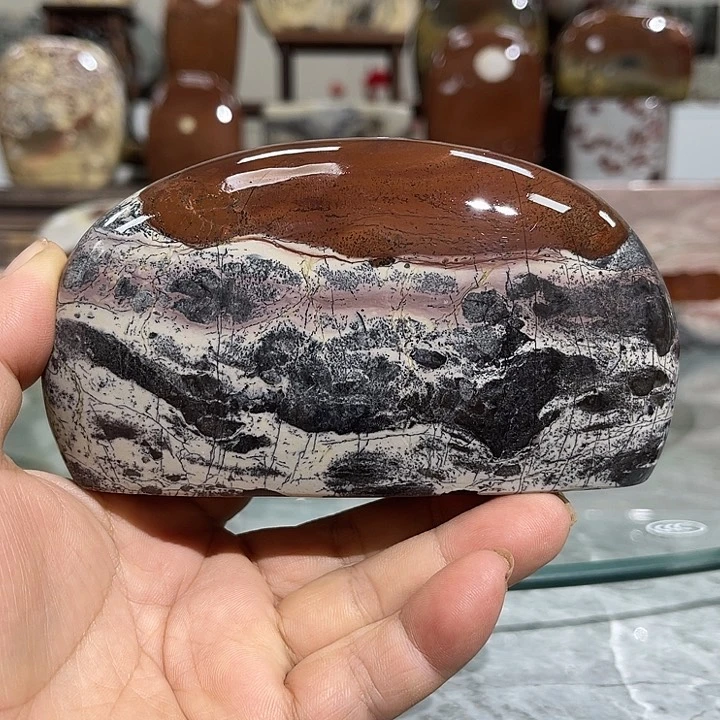 广西石6***8国画石摆件