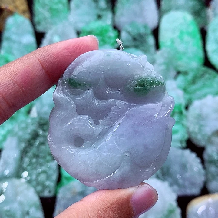 吊坠(不含链)未镶嵌翡翠