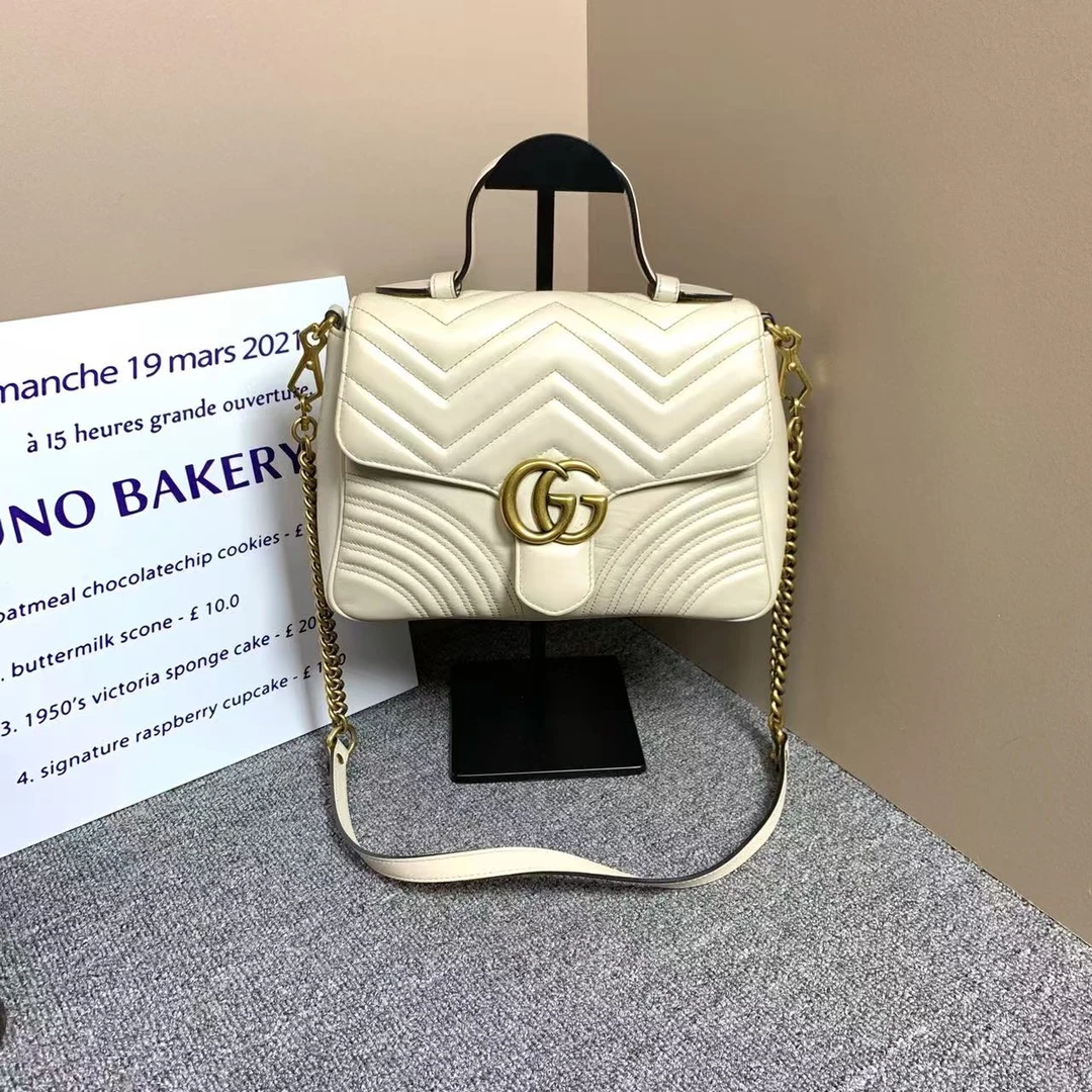 95新 GUCCI/古驰 小怡中古/GUCCI单肩包/古驰马蒙邮差/斜挎包