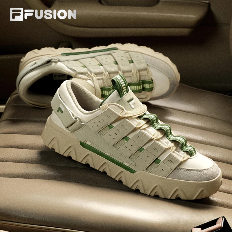 【披萨鞋】斐乐潮牌秋冬PISA男款低帮轻便运动板鞋T12M612918