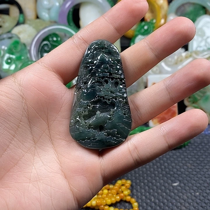 吊坠紫金钵盂菩提