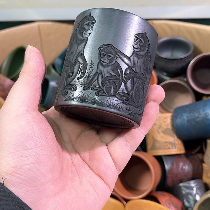 茶杯紫砂全手工紫砂主人杯