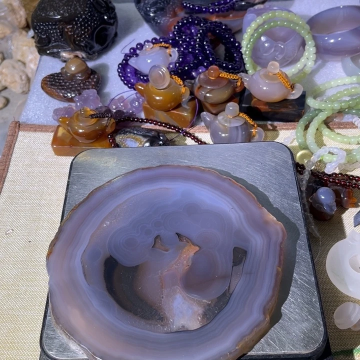 未镶嵌手链玛瑙/玉髓