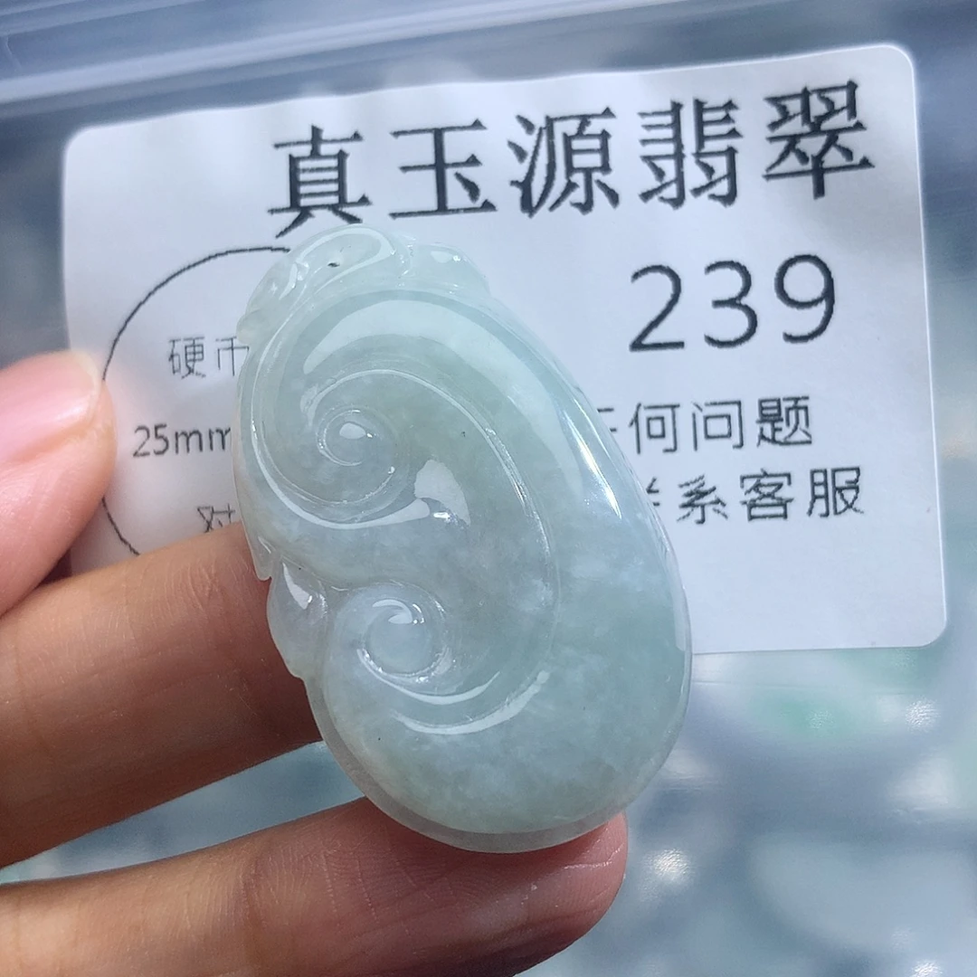 翡翠未镶嵌颈饰239