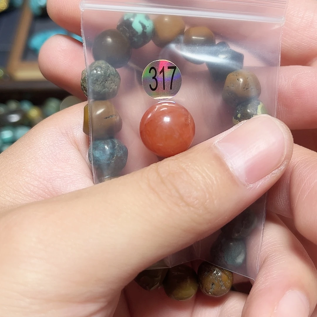 鱼***仓未镶嵌圆珠桶珠老型手串！！玛瑙/玉髓