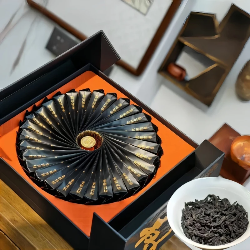 2025新茶武夷肉桂大红袍茶叶岩茶炭焙浓香岩骨花香肉桂罐装250g