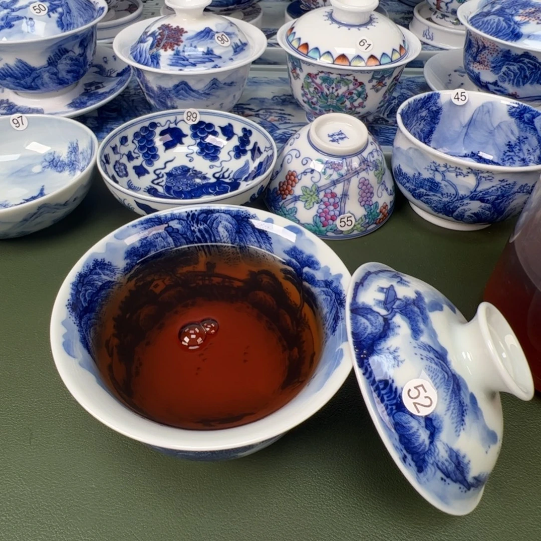 木木景德镇纯手工纯手绘茶具52