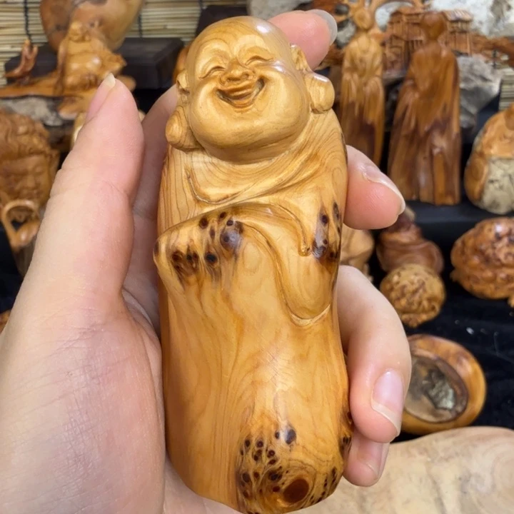 柏木（崖柏）手把件