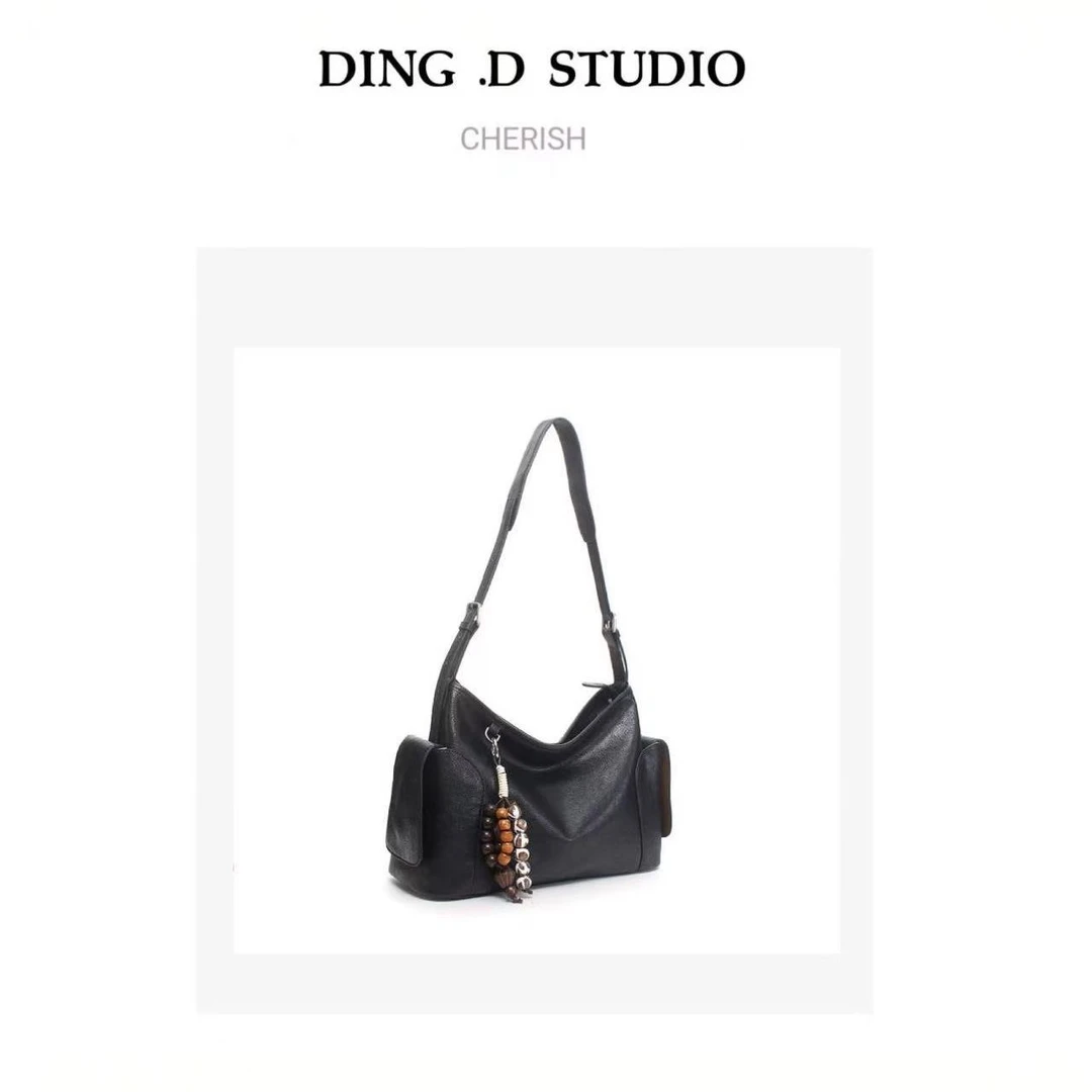 【折耳】DING.D新品百搭简约单肩休闲时尚气质ins女包24468