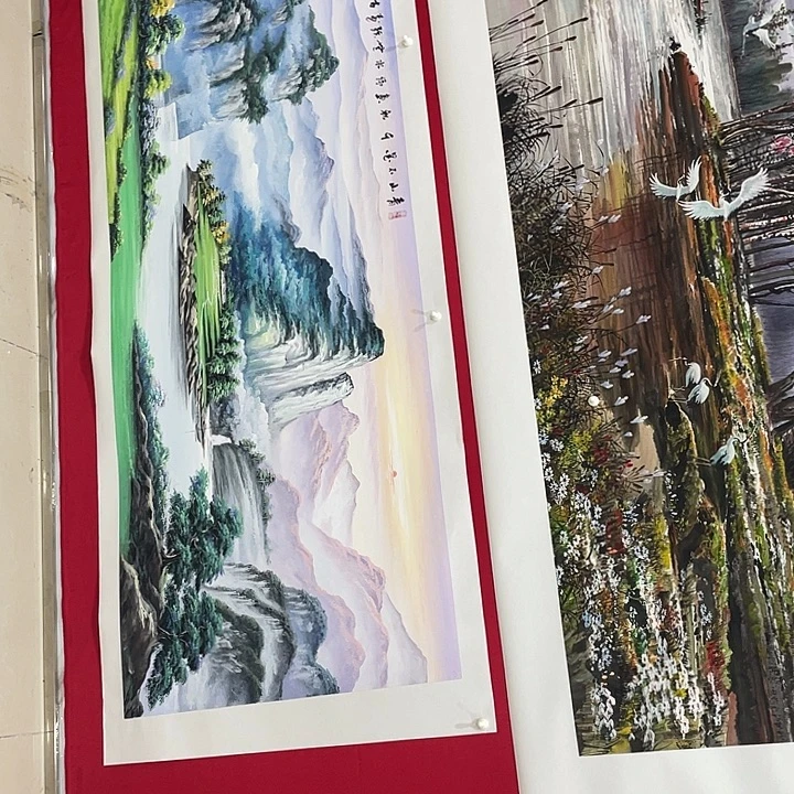国画今天早上国画作品欣赏
