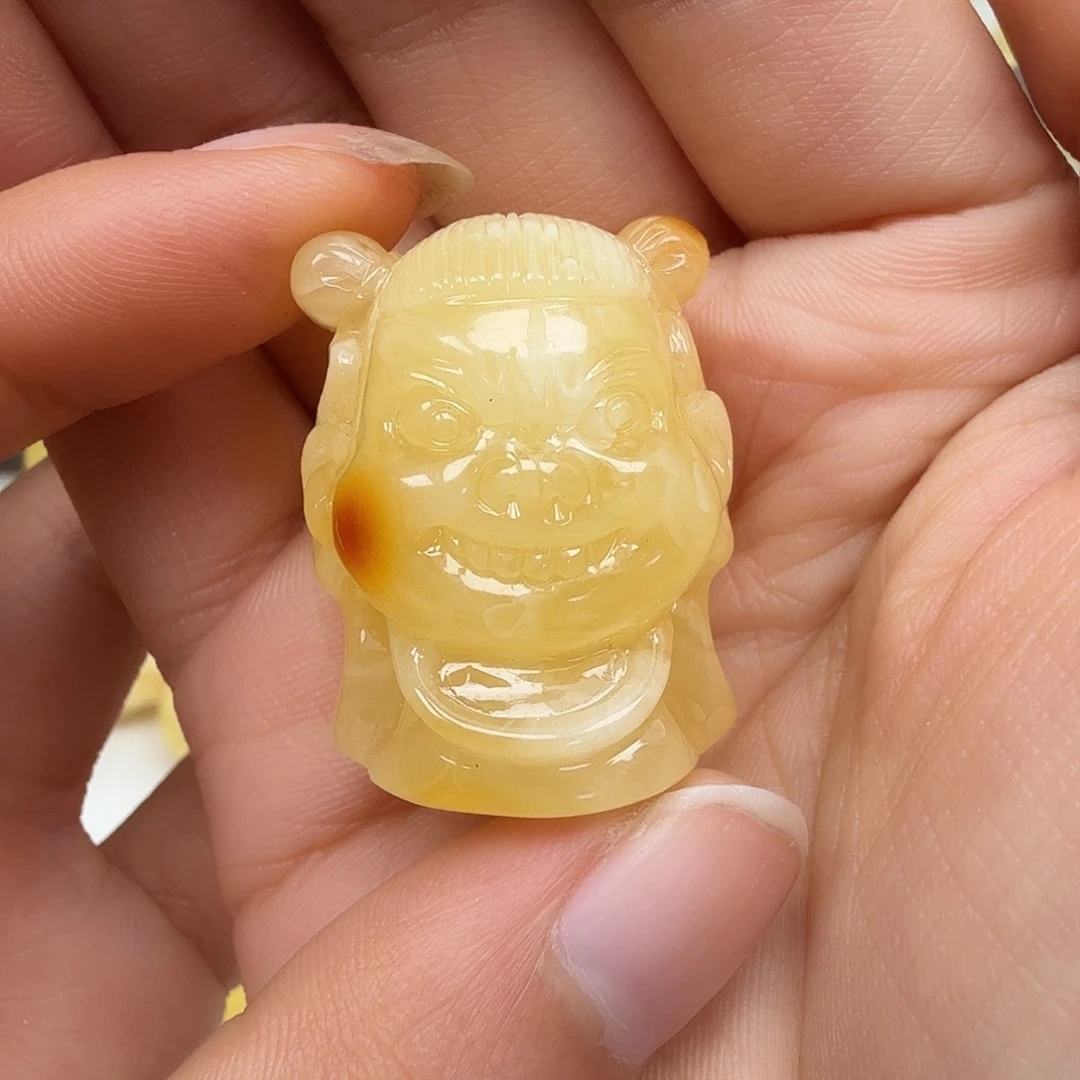 琥珀未镶嵌裸石你好