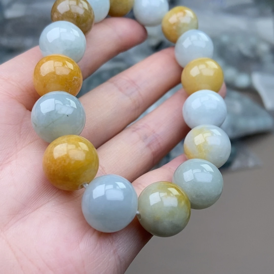 翡翠未镶嵌手链翡翠