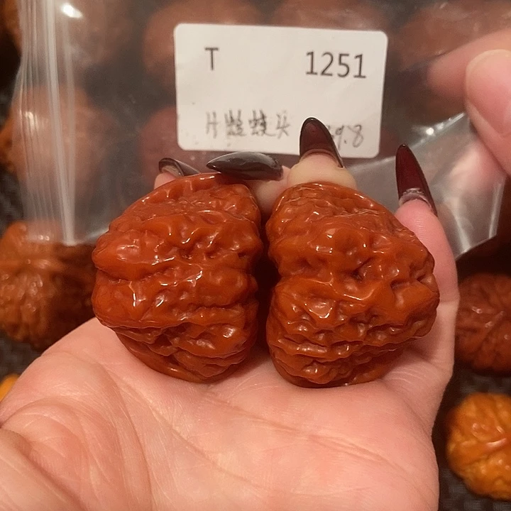 文玩核桃吊坠蛤蟆头39.8