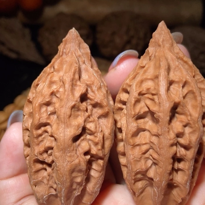 把件文玩核桃东北楸子小雪25