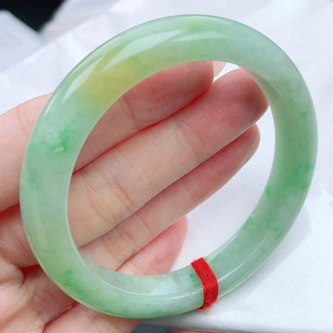 翡翠手镯未镶嵌56圈口882621