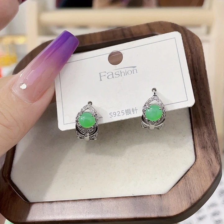 颈饰未镶嵌翡翠天然翡翠Ａ货