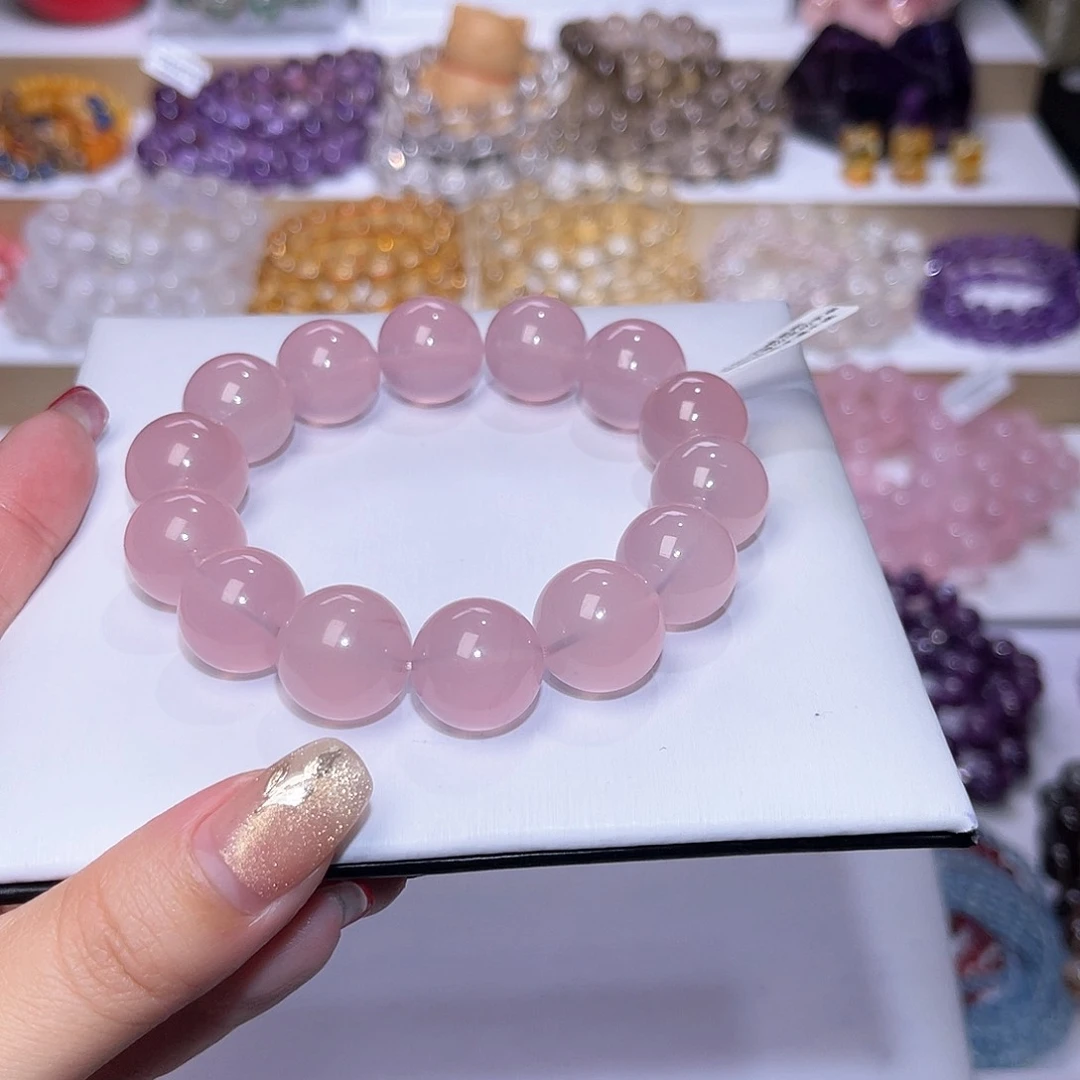 水晶手串未镶嵌刺***六天然水晶16.6mm