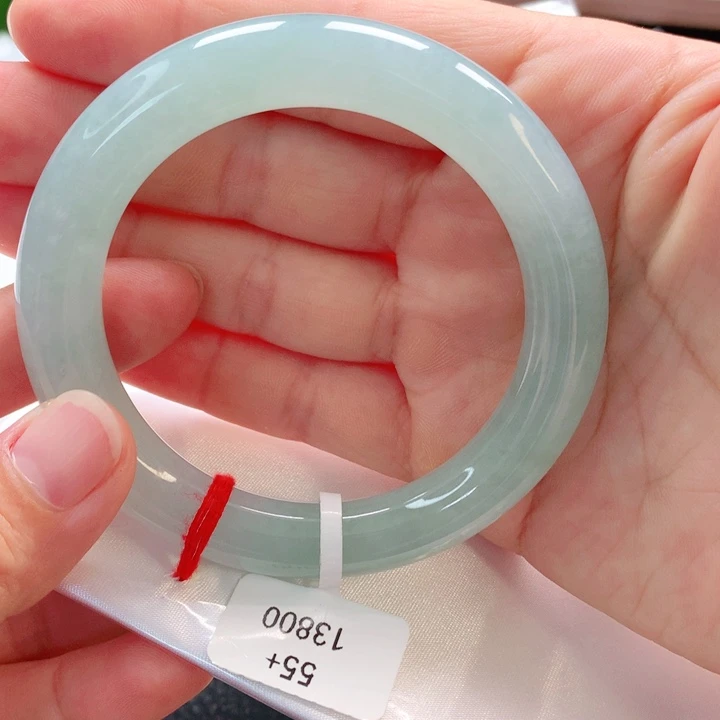 翡翠手镯未镶嵌55圆