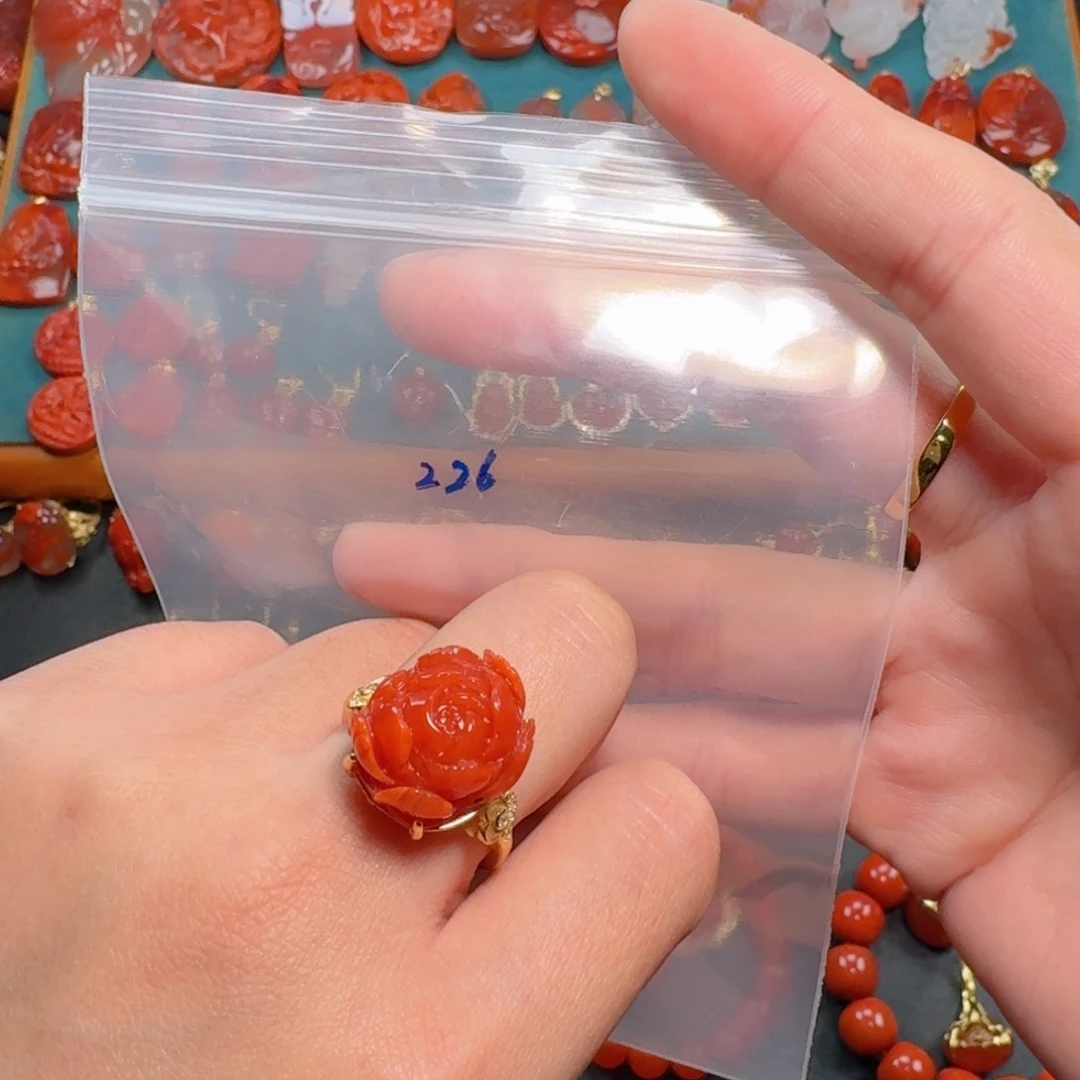 南红玛瑙南红玛瑙银S925镶嵌