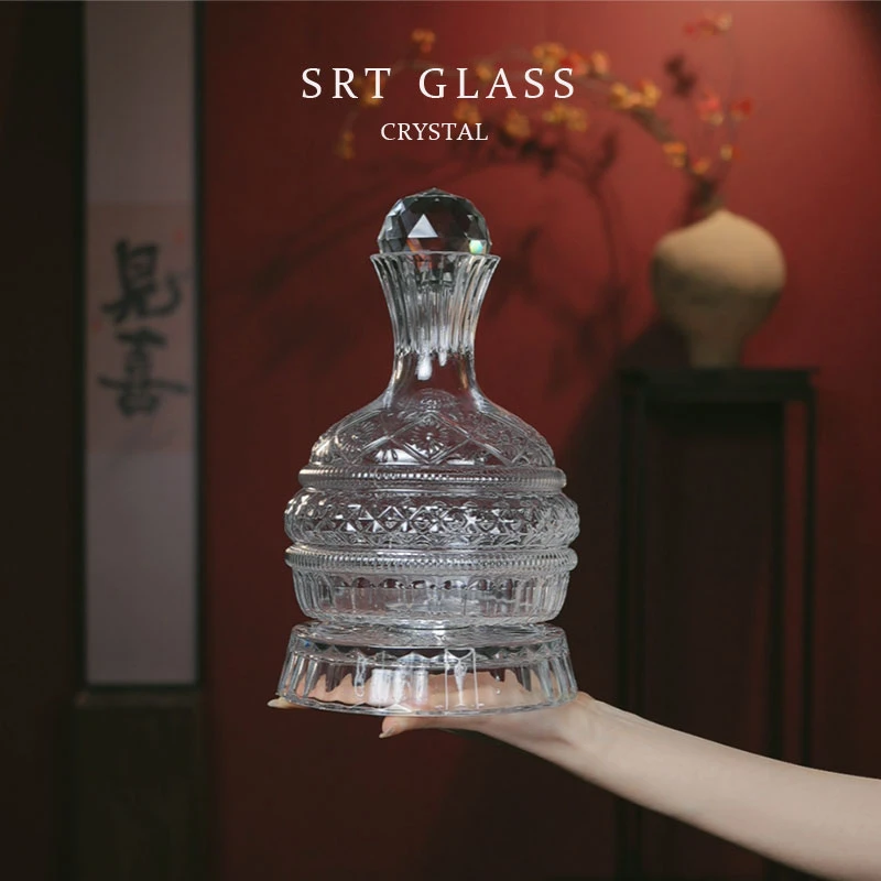 纯色复古风小新清宫廷风醒酒器家用水果简约储存欧式
