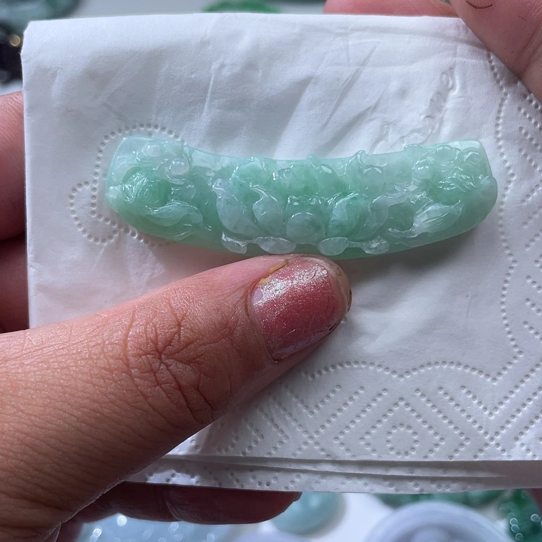 颈饰未镶嵌翡翠翡玉缘翡翠
