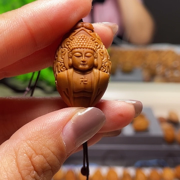 橄榄核吊坠橄榄核