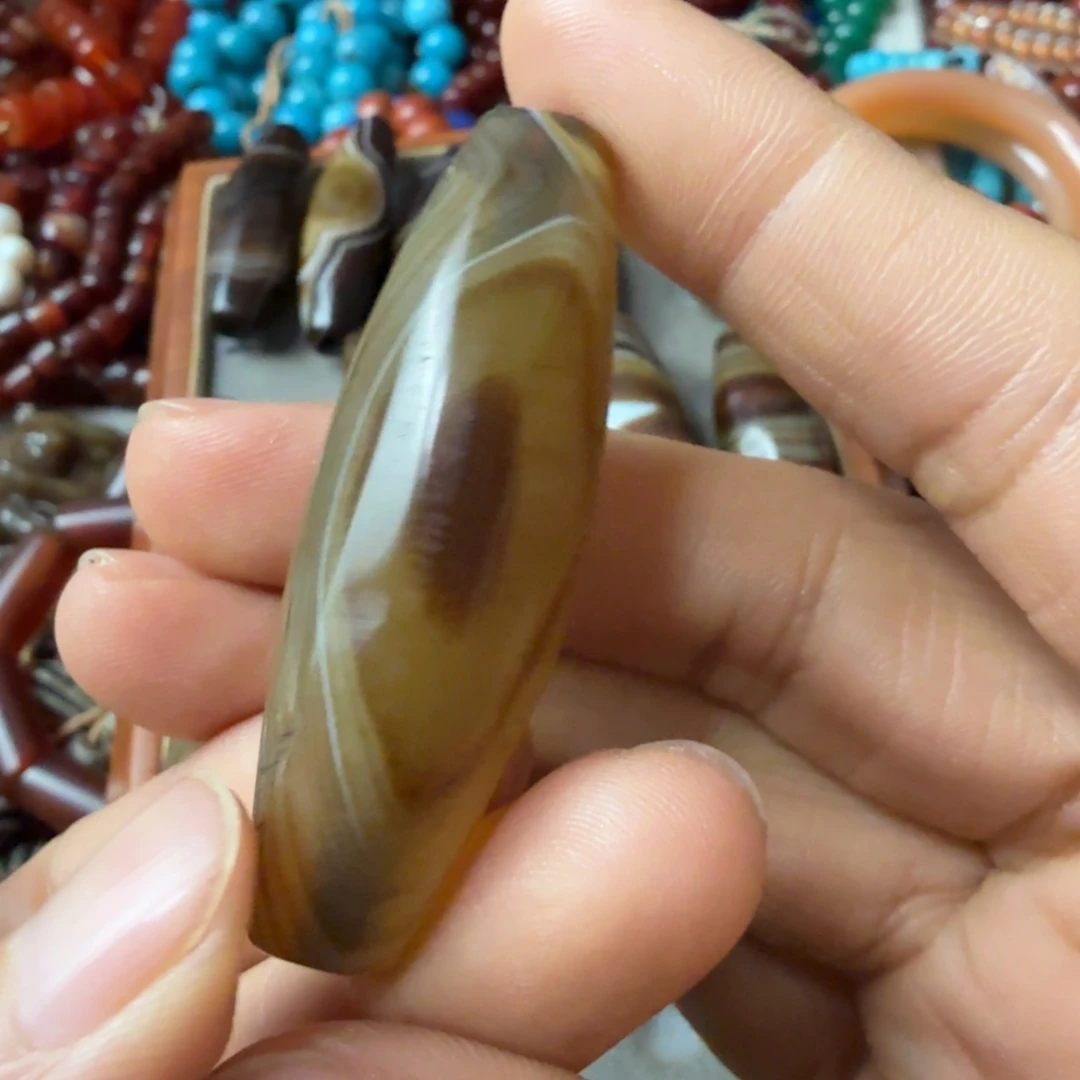 一***e玛瑙/玉髓未镶嵌颈饰