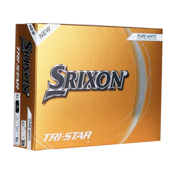SRIXON/史力胜 高尔夫球 三层球 TRI STAR5 golf远距离球 25新款