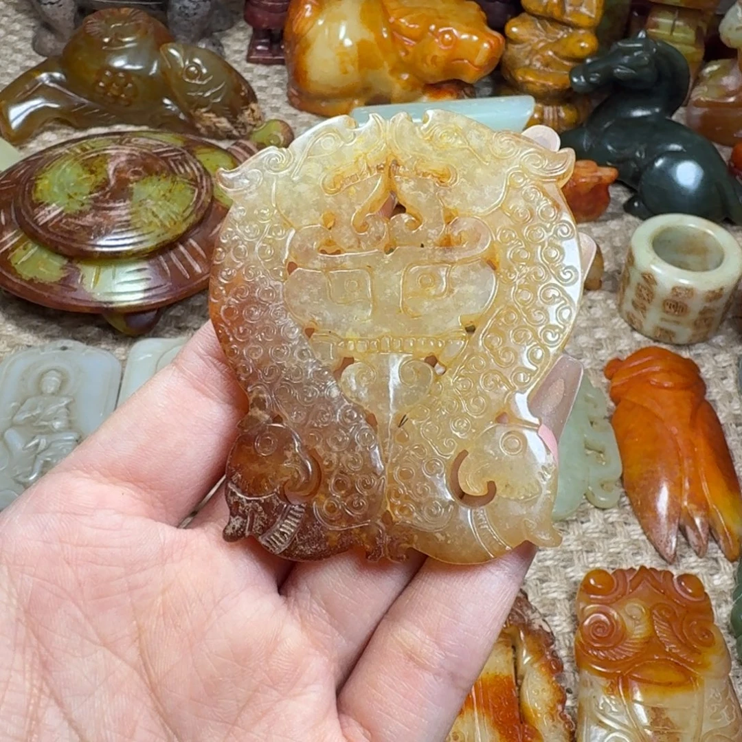 吊坠白玉菩提挂件