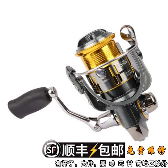 钓之屋 锋速800斜口浅线杯路亚轮纺车轮矶钓马口微抛渔线轮根钓轮