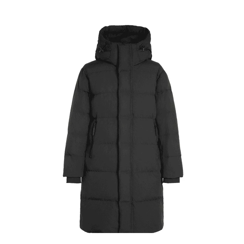 连帽长款加厚保暖羽绒外套YPUTPP005