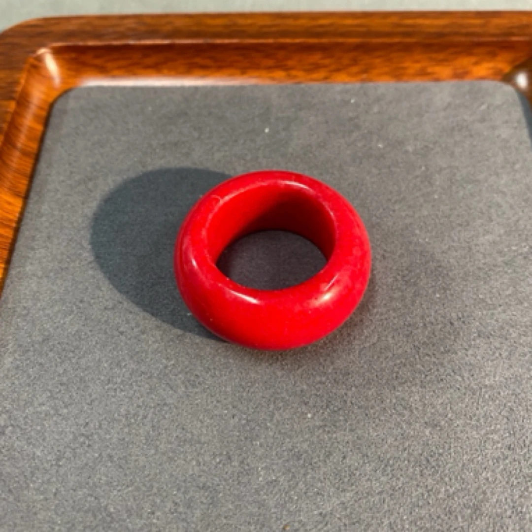 【全场清仓】内径22mm红色指环均码058