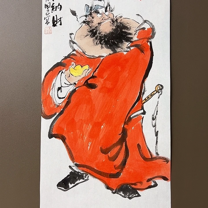 国画唐国良 手绘原创