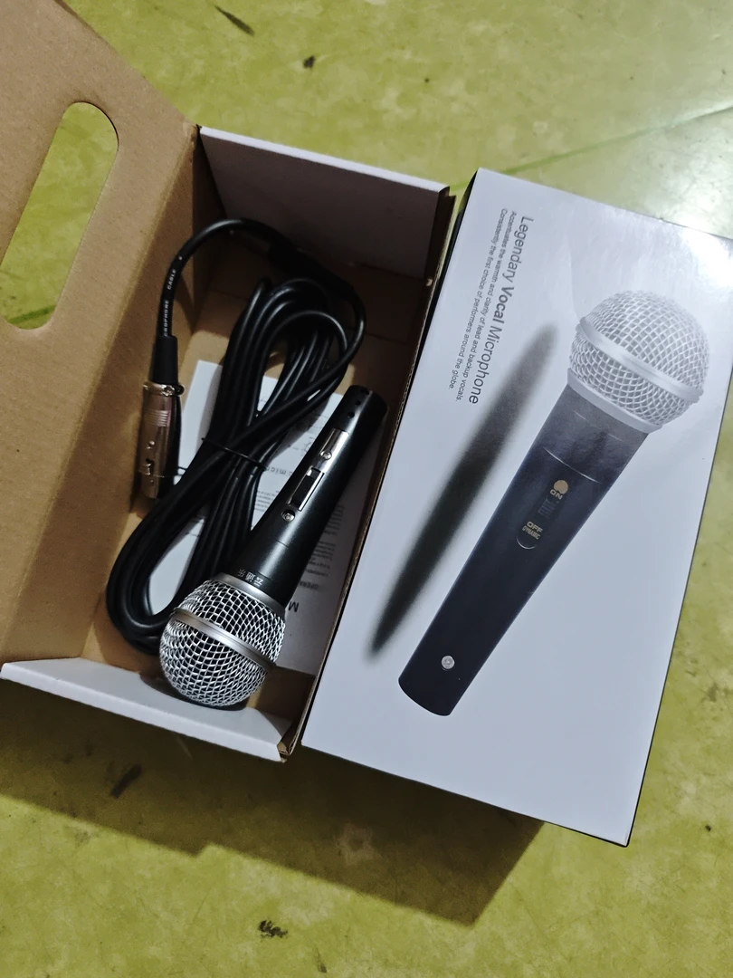 8新  金属有线话筒，音箱话筒。