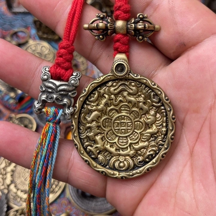 藏式风格九宫八卦牌