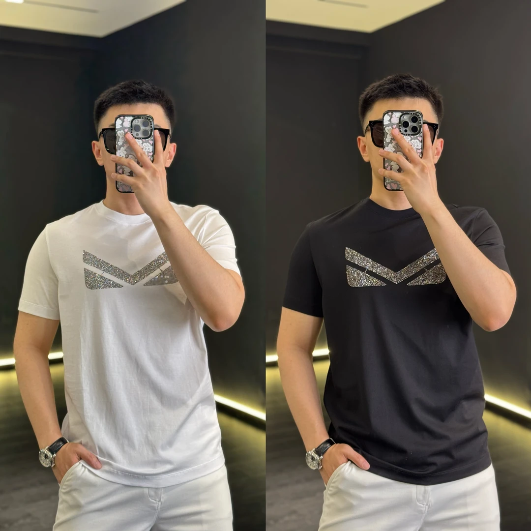 古帝特尼>春夏款精梳棉净版纯色百搭零触感男士圆领短袖Z-25369