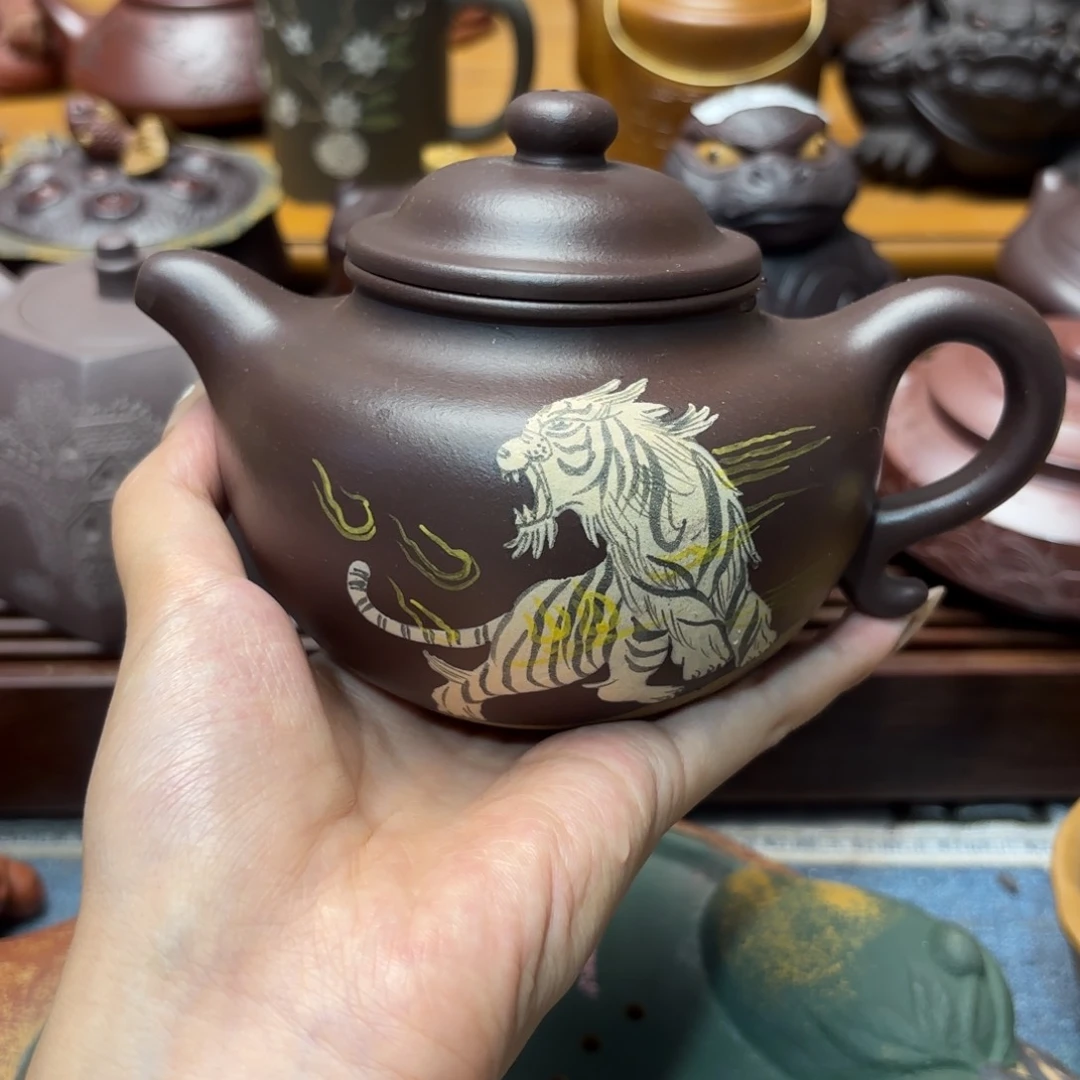 紫砂茶宠精品高端紫砂壶