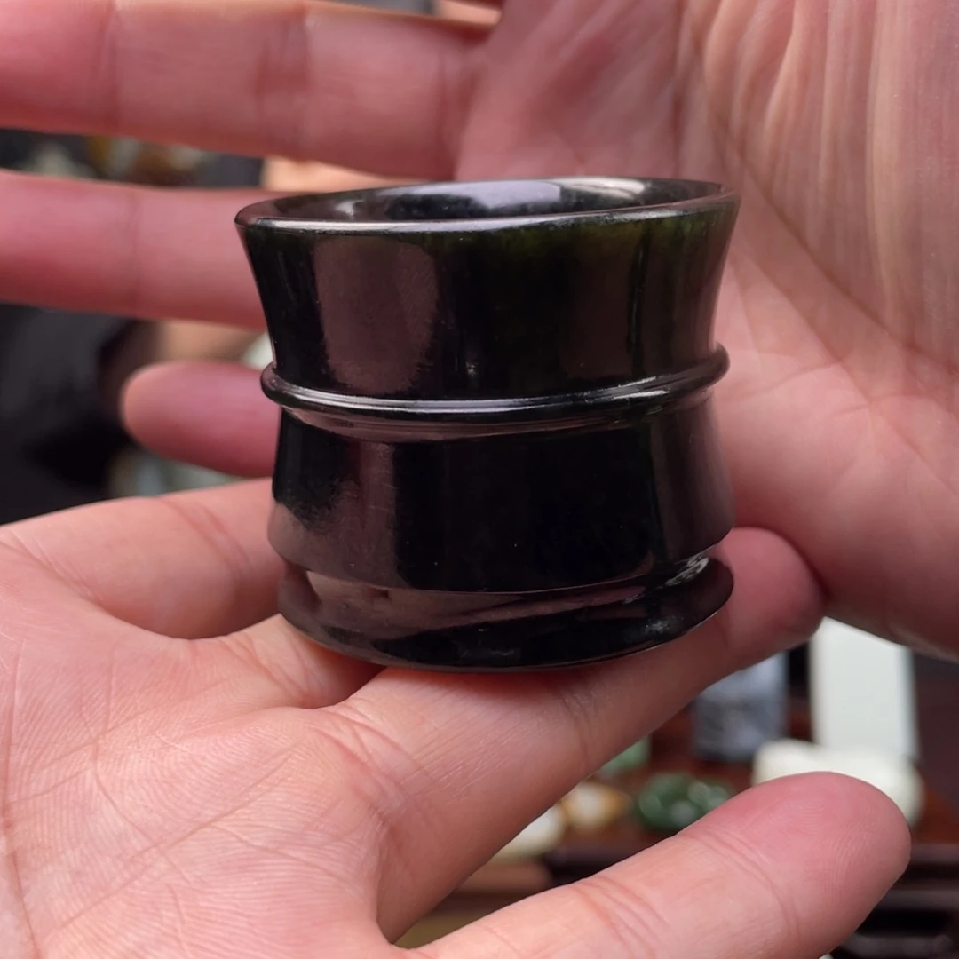 未镶嵌和田玉摆件和田玉茶杯未镶嵌