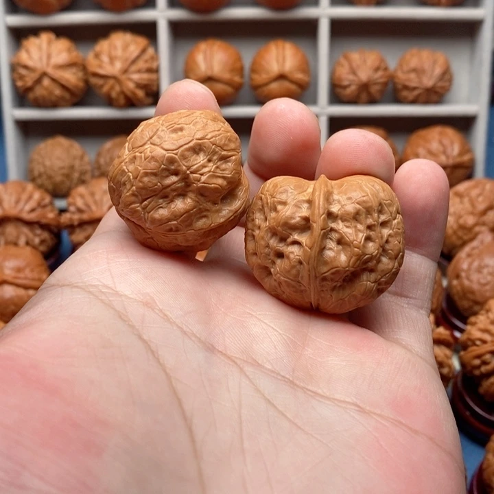 把件文玩核桃香妃元宝