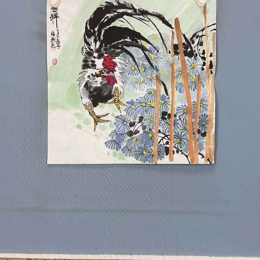 国画1318 牡丹一如您初