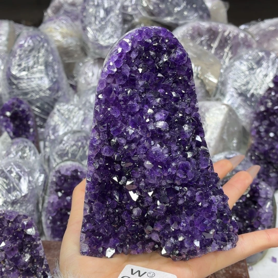 未镶嵌紫晶摆件紫水晶