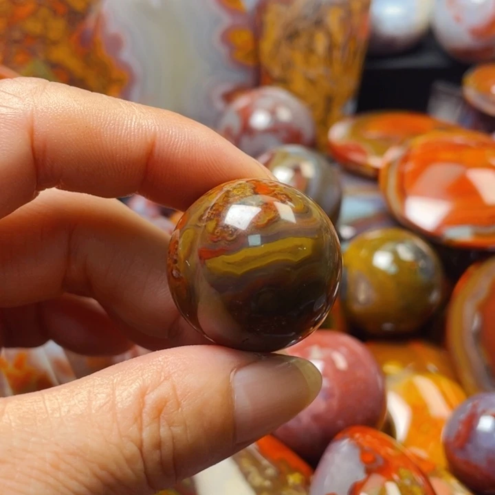 玛瑙/玉髓战国红玛瑙未镶嵌刘*强