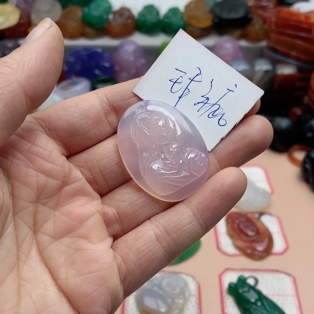 玛瑙/玉髓颈饰合金r*s