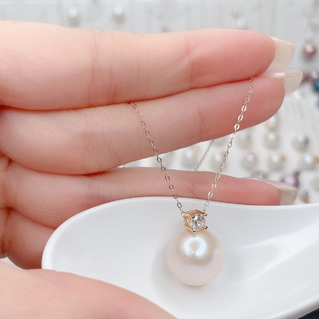 合金吊坠(赠链)淡水珍珠