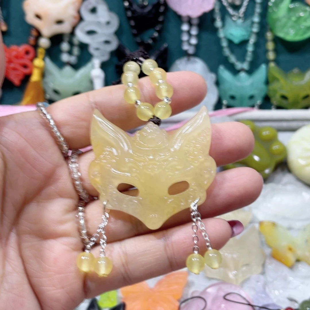 【闪购商品】未镶嵌岫玉颈饰37项链