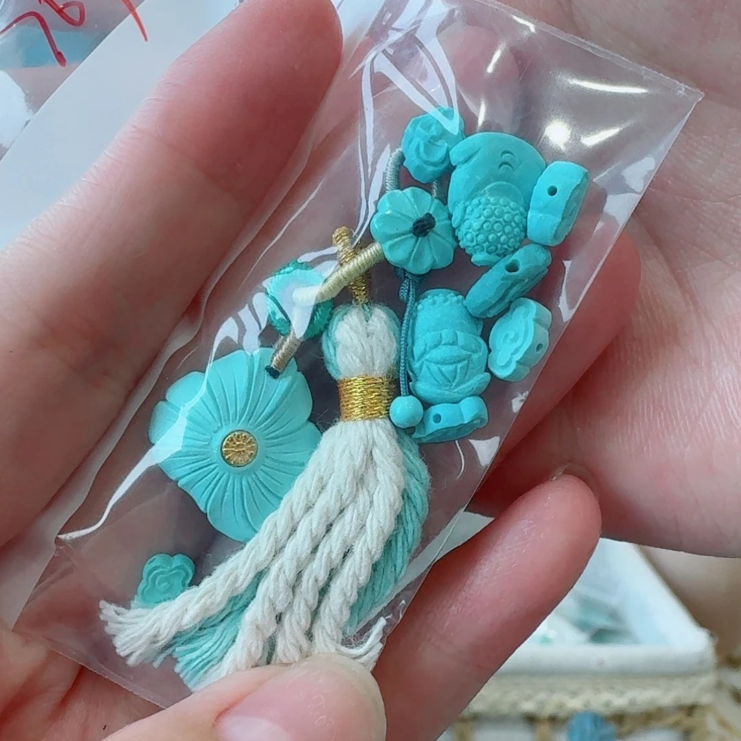 未镶嵌绿松石珠宝奇石