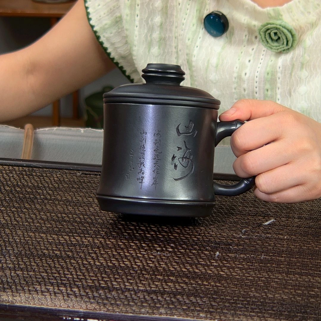 【闪购商品】茶杯紫砂高货放漏